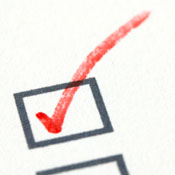quiz checkmark checkbox 