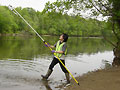 Dip sampling on the Cape Fear River