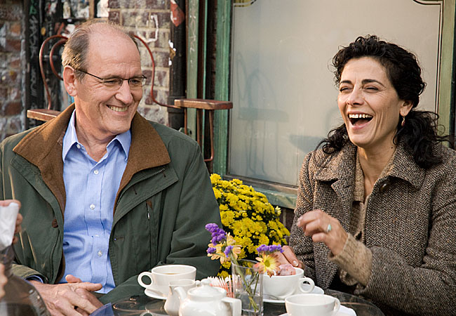Richard Jenkins and Hiam Abbass, in 
