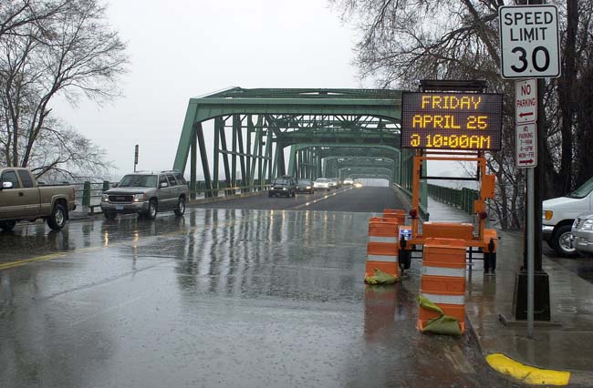 Hennepin County will close the Lowry Avenue Bridge, effective 10 a.m. Friday, April 25, due to known structural issues with one of the bridge's piers.