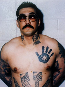 Mobster on Photos In The Photos  Mexican Mafia Tattoos