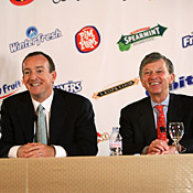 Bill Wrigley, left, and Bill Perez 