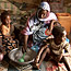 Family in Mauritania eats pudding