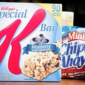 Kellogg's and Nabisco snack foods 