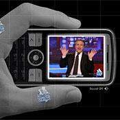 TV show on cell phone 