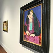 Henri Matisse's Portrait au manteau bleu 