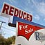 Reduced for-sale sign in Ramona, Calif.
