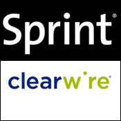 logos for sprint and clearwire 