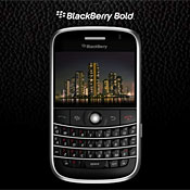 the new Blackberry Bold cell phone 