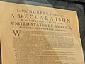 Declaration on display