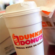 Dunkin' Donuts coffee 