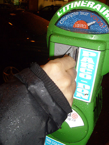 
                Homeless meter in Montreal, Canada
                                    (Sean Cole)
                                