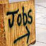 A jobs sign in Louisiana