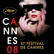 Official poster for the 61st Cannes Film Festival 