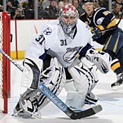 Tampa Bay Lightning goalie Karri Ramo 