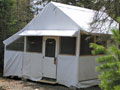 Temporary cabin