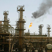Oil refinergy near Basra 
