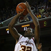 O.J. Mayo, star starting guard for the USC Trojans 