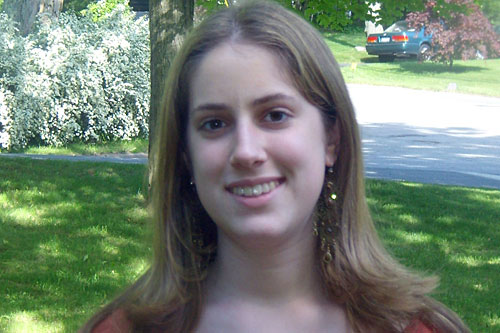 
                    Teen PTSD researcher Ilana Rice: "Probably the biggest benefit would be that my research somehow leads to the development of couple therapies in order to help prevent or treat PTSD."
                                            (Courtesy of Ilana Rice)
                                        