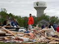 Destroyed home