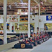 Go-karts at Maine Indoor Karting 