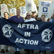 SAG and AFTRA members 
