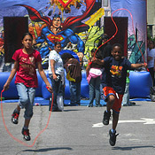 Young punkropers in action 