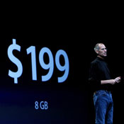 iPhone 3g price steve jobs 