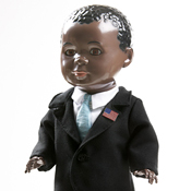 A German-made Barack Obama doll 