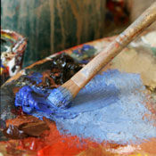 Artist's studio 