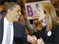 Barack Obama and Caroline Kennedy