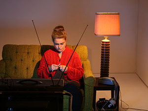 One of the themes that "SadGrrl13" explores is the intersection of media, online and news.