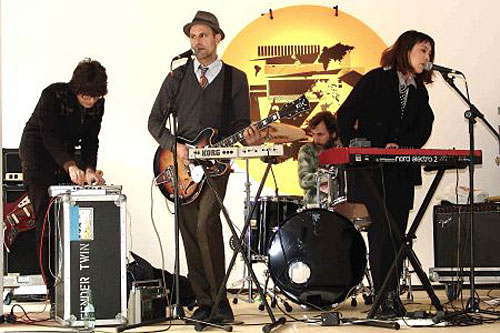 
                    The Sads, rocking it without headphones
                                            (Courtesy The Sads)
                                        