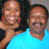 Millie Jefferson and her dad, basketball fanatics