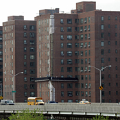 A group of apartments in New York City 