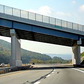 Bridge on Pennsylvania turnpike. 