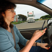 hands free cell phone driving 