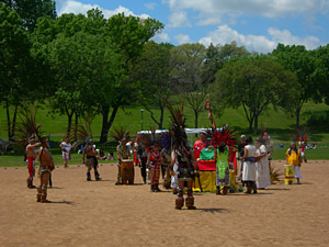 Aztec People Praying