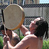 Spiritual leader Robin Guillen exits sweat lodge