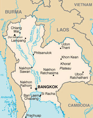 Refugee Camps In Thailand. refugee camp back to Laos.