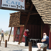The Baghdad Cafe on Route 66 in California 