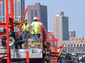 Bridge workers