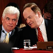 GOP Sen. Richard Shelby of Alabama, right. 