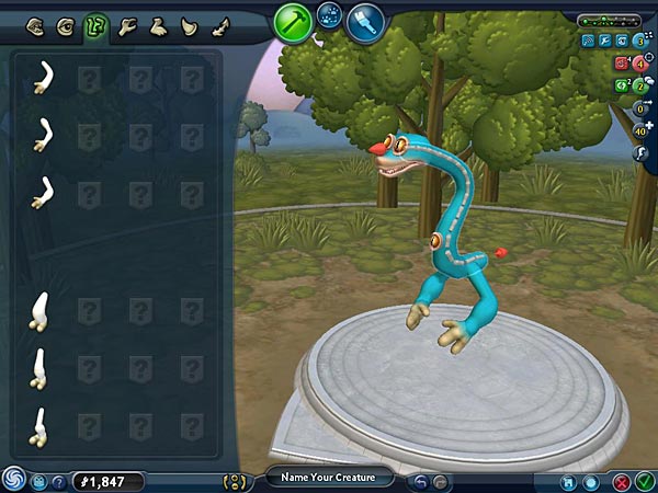 
                The SPORE creature created by Kai Ryssdal and GamePro Editorial Director George Jones in the Marketplace studios.
                                    (Marketplace / Screen capture)
                                