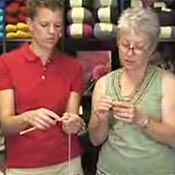 Knitting lesson video by Jimmy Beans Wool 