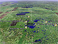 Aerial view of Chippewa National Forest