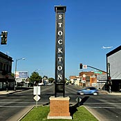 Stockton sign. 