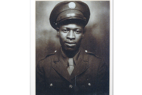 
                    Booker Townsell in uniform.
                                            (Courtesy Townsell family)
                                        