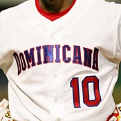 Miguel Tejada's Dominicana jersey 