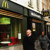 A McDonald's in London 